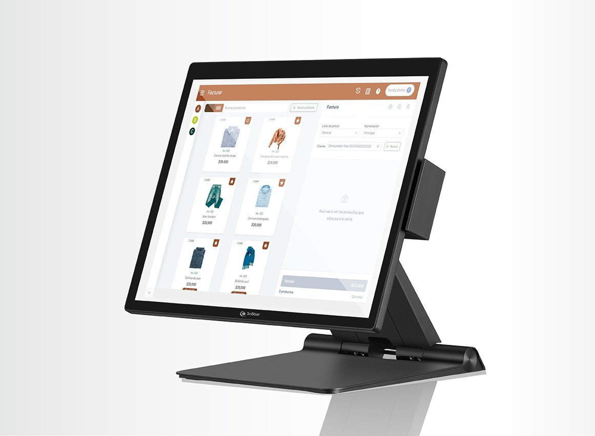 All in one POS- P715-09W-8240W11